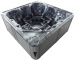 Outdoor jaccuzzi spa air water jets combo