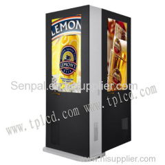 82" All weather dual sides outdoor LCD standing advertising player