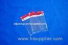 Flexible Clear BOPP / OPP Header Bag Packing with Tape Recyclable