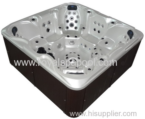 outdoor spa hot tub spa pool with led light