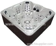 deluxe outdoor spa hot tub