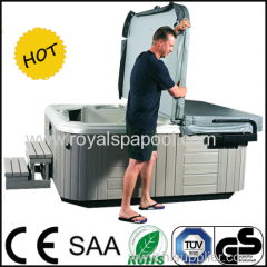 Home outdoor spa portable whirlpool bathtub for 5 Person