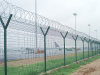 Green PVC-coated Airport Mesh Fencing airport wire fence