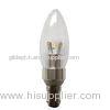 High Luminous Led Candle Light Bulb 3W Cold White 6000K For Home Decoration