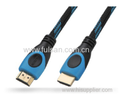 HDMI cable metal head nylon mesh 1.4V HDMI CABLE