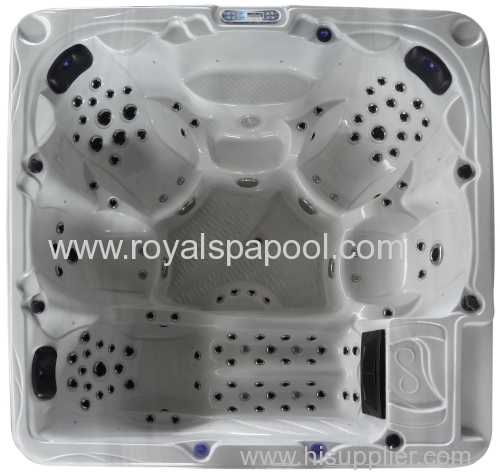 rectangular above ground spa pool hot tub with air water jets combo