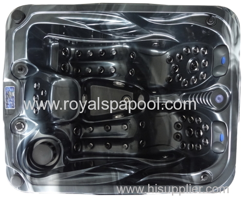Enjoyable Portable filter spa pool with led light