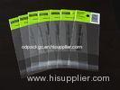 Transparent Cello OPP Header Bag for Paper And Gift Packaging