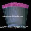 Clear Polypropylene OPP Header Bag with Header and Resealable flap