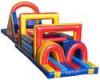 Funny inflatable obstacle course/interactive inflatable sport games