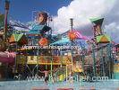 Aqua Park Water Playground Equipment With Fiberglass Spiral Water Slide