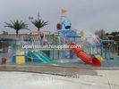 Swimming Pool Kids Water Playground With Customized Water slide and water toys