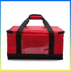 Large capacity fast food package take-away ice cooler bag