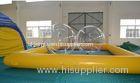 Blue Color or Custom 0.9mm PVC Inflatable Swimming Pools / ( 6 * 8 * 0.6 ) M