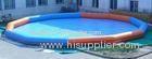 0.9MM (32OZ) PVC tarpaulin Outdoor Small Orange Inflatable Swimming Pool for Walk Roller