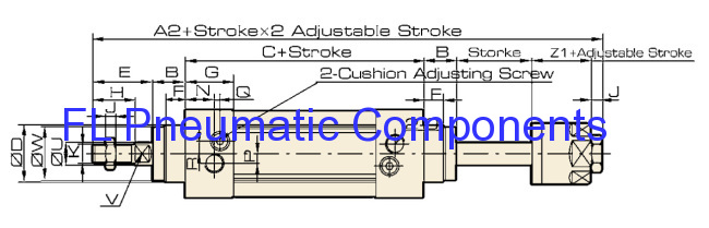 SIJ Pneumatic Air Cylinders