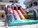 Inflatble Slide / inflatable superman slide 0.55mm PVC Tarpaulin