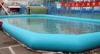 Blue color 7 x 6 meter PVC tarpaulin kids inflatable swimming pools for zorb ball