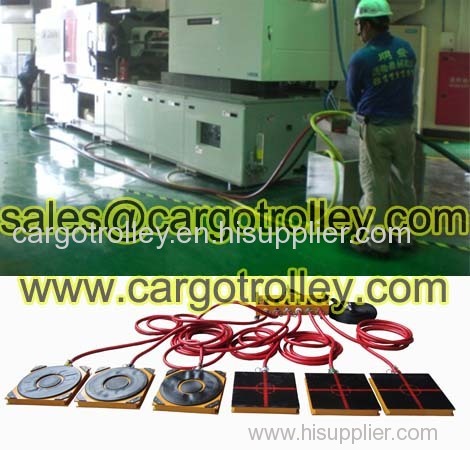 Air bearings transporters factory