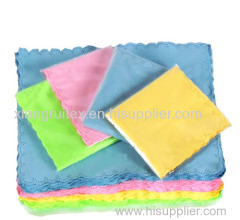 high quality MICROFIBER Glasses Cleaning Cloth 14X14cm