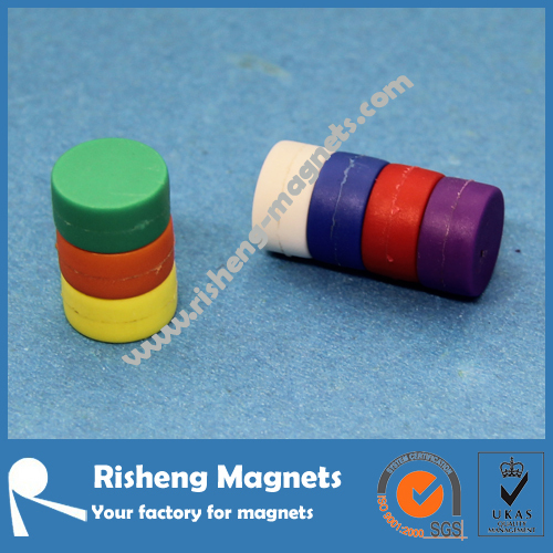 Super Strong N50 Block Permanent Magnet with Plastic Coating