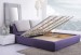 simple leather bed modern king size bedroom set