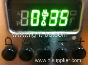 Super Green 4-Digit 7 Segment LED Display for Oven Timer