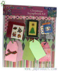 Christmas decoration scrapbook kit