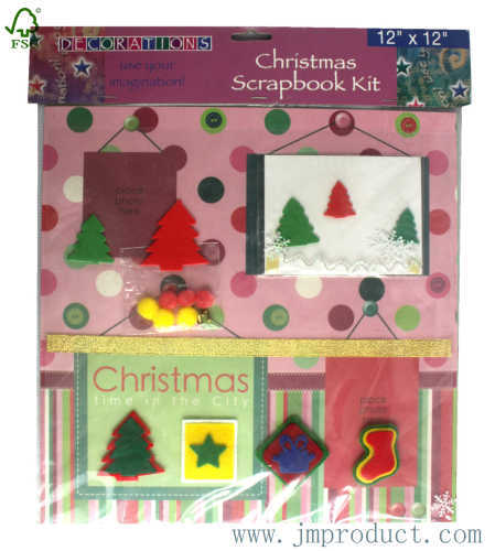 Merry Christmas scrapbook kit