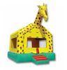 Customized Outdoor Giraffe Inflatable Jumpers Bouncers For Kids Party