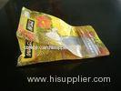 Printed Tea Stand Up Vacuum Food Sealer Bags With Zipper Top