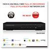 IR Remote Control NVR Network Video Recorder 16 Channel H.264 Standalone