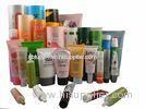 Cosmetic Plastic Hand Cream / Body Lotion Tube Packaging , Gloss Varnish / Hot Stamping