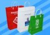 LDPE HDPE po pe fork ear handle shopping bag