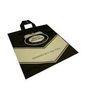 2013 OEM HDPE custom custom printed soft loop handle stereoscopic plastic bag
