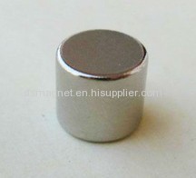 N38SH Cylinder Sintered Ndfeb Magnet Cylinder