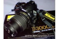 Cheaper Original Nikon D3000 10.2MP Digital SLR Camera