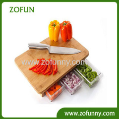 Bamboo function cutting board