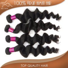 loose curly high quality brazilian hair