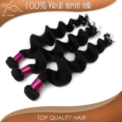 Grade AAAAA no shed tangle free new fashion hairstyles brazilian remy human hair extensions weft weaving