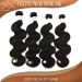 Natural color 1b virgin body wave human hair original peruvian hair mix length 10-30inch wholesale price