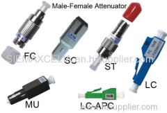 Fiber Optic Attenuator/ LC/ SC/ ST/ FC
