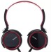 Sony MDR XB400 Red XB Series Extra Bass On-Ear Headphones with 30mm driver