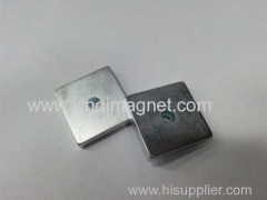 Neodymium Block Zinc Magnets