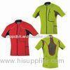 Cycling Jerseys, 90% Polyester/10% Spandex, Moisture Wicking Functional Fabric