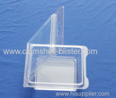 Clear plastic blister box