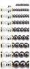 40cm InStock FlagBangle Clearance & HIGH POWER MAGNETIC HEMATITE BEADS Wholesale for Bracelet