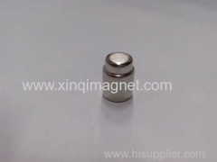 Neodymium special cylinder Nickle magnets