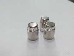 Neodymium special cylinder Nickle magnets