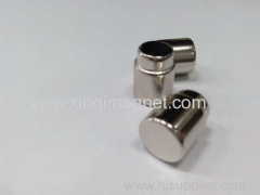 Neodymium special cylinder Nickle magnets